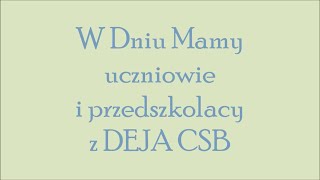 Na Dzéń Mëmë / Na Dzień Mamy