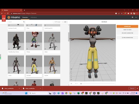 Mixamo Character to iclone