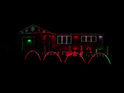 2021 Wildey Family Lights-Reggie the Christmas Hamster