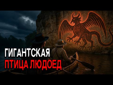 В 1673 году французские путешественники были преследованы птицей Пиаса на Миссисипи