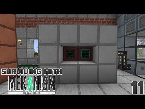 Surviving With Mekanism v10 :: E11 - Induction Matrix Power Storage