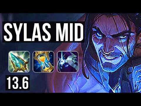 SYLAS vs VEX (MID) | 7/1/10, 67% winrate, Dominating | KR Grandmaster | 13.6