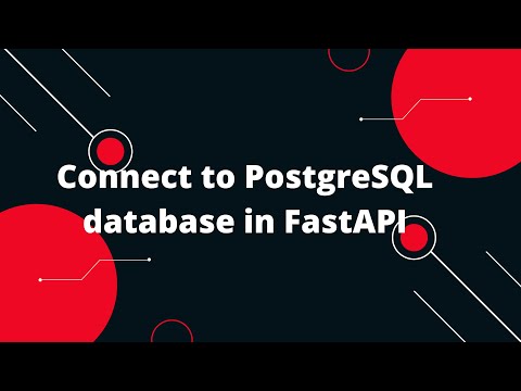 Python Fastapi Tutorial 21 Connect To Postgresql Database In Fastapi