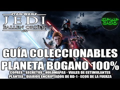 Star Wars Jedi: Fallen Order | Guía coleccionables planeta Bogano 100% (Cofres, Secretos, Ecos...)