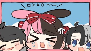 マーヴィンに夢中になり過ぎて〇んでしまった橘ひなの【手描き切り抜き/橘ひなの/ギルくん/かみと/おれあぽぎる】