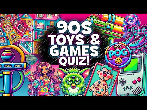 🎮 Test Your 90s Knowledge! | Iconic Toys & Games Challenge for 90s Kids 🎲