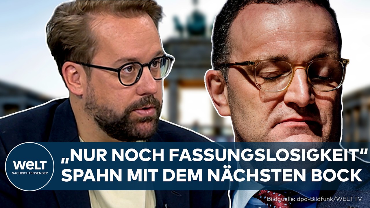 BERLIN: "Es herrscht nur noch Fassungslosigkeit" – Jens Spahn leistet sich den nächsten Bock