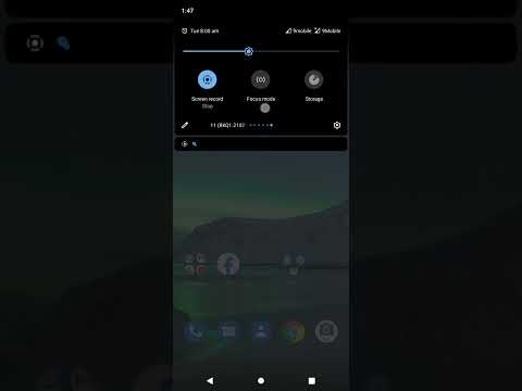 THE NIGHT LIGHT ON NOKIA 1.4 CAN BE TURNED ON & OFF VIA THE NOTIFICATION BAR...