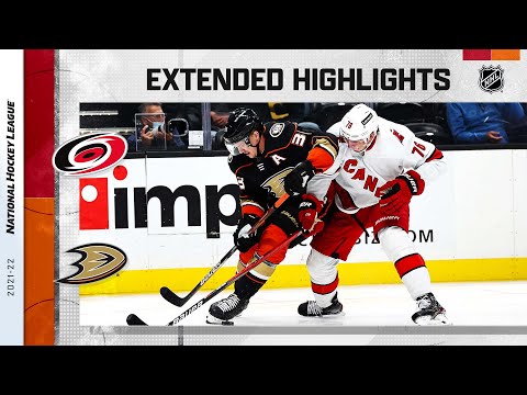 Carolina Hurricanes vs Anaheim Ducks Nov 18, 2021 HIGHLIGHTS