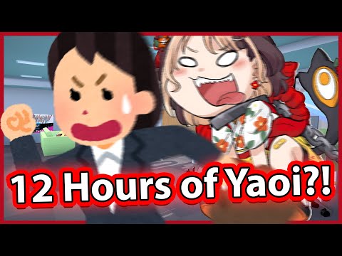 Even Staff-san Was Not Safe With Gigi Convincing Her to Read Yaoi 【HOLOEN】