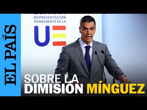 Sánchez sobre la dimisión de la portavoz del PSOE: «Perdemos una gran compañera» | EL PAÍS
