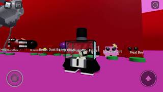 Super meat boy forever ROBLOX unlocked dr fetus