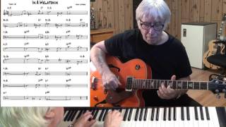 In A Melatonin - Jazz guitar &amp; piano cover ( Andy LaVerne )