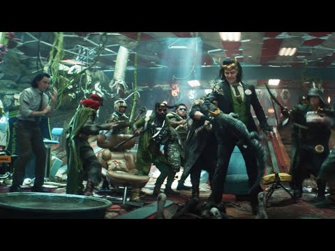 Alligator Loki eats President LOki's hand