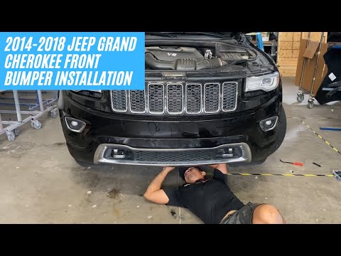 2014-2018 Jeep Grand Cherokee bumper replacement, Part 3 | ReveMoto