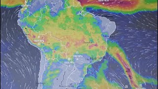 Previsão do Tempo - 16 e 17/12/2022 - Chuvas atuam principalmente no centro-norte do Brasil!