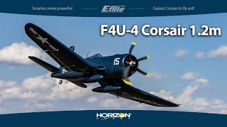 E-flite F4U-4 Corsair 1.2m Smart BNF Basic