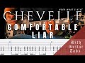 Chevelle Comfortable Liar Cover Guitar Tabs On Screen