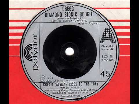 GREGG DIAMOND BIONIC BOOGIE  Cream (always rises to the top)