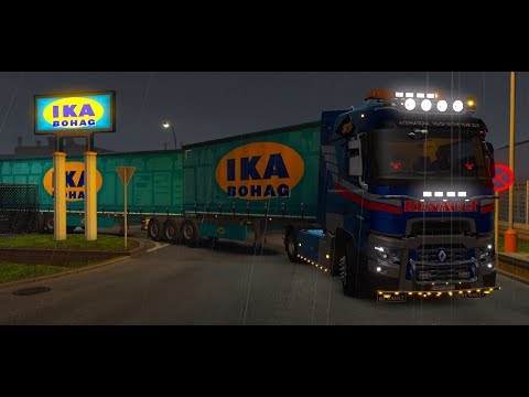 ||RENAULT  T   MOD||Review Euro Truck Simulator 2 1.32