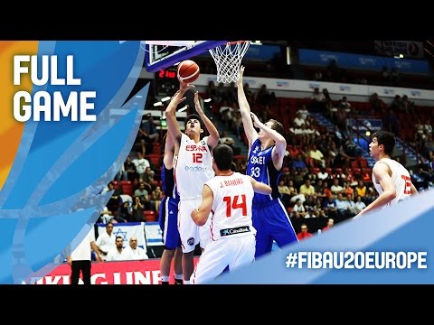 Spain v Israel - Full Game - FIBA U20 European Championship 2016