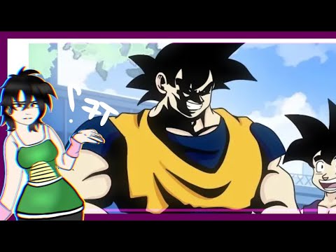 Gine reacts to Goku vs Allmight rap battle!