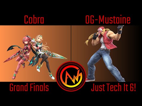 AWG Just Tech It 6 Grand Finals - Cobra (Pyra) Vs OG-Mustaine (Terry) Smash Ultimate - SSBU