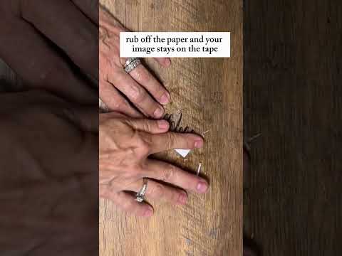 Part of a video titled DIY Labels with Packing Tape: Organize Like a Pro ... - YouTube