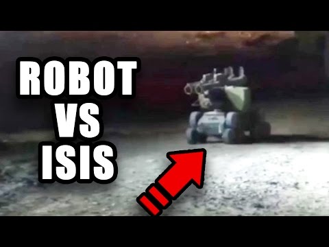Click to Watch the The moment a Russian 'terminator' robot end the career of an ISIS general video