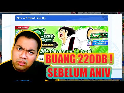 FULL STEP SOGA LIMITED ! BUANG DB SEBELOM ANIV - Captain Tsubasa Dream Team