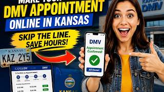 How to make a DMV appointment online in Kansas