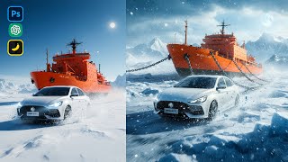 How to Design Social Media Posts Using Photoshop + AI (2025 Tutorial)