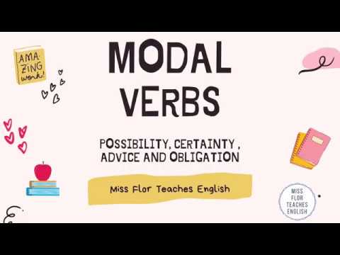 Modal Verbs | Possibility, Certainty, Advice and Obligation