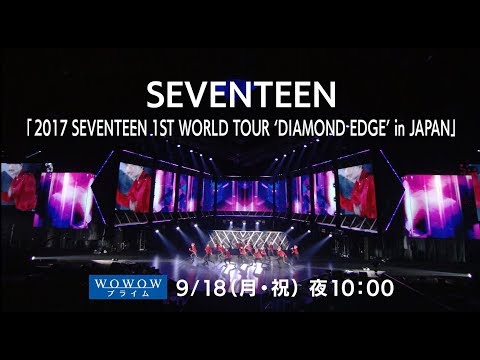 [TEASER] 2017 SEVENTEEN 1ST WORLD TOUR ‘DIAMOND EDGE’ in JAPAN (WOWOWダイジェスト映像)