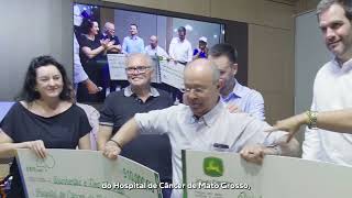 Doação ao Hospital de Câncer de Mato Grosso