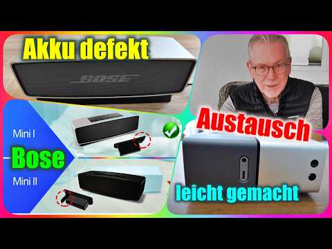 Bose Soundlink Mini: How to Replace the Battery (Bose Won't Tell You This)