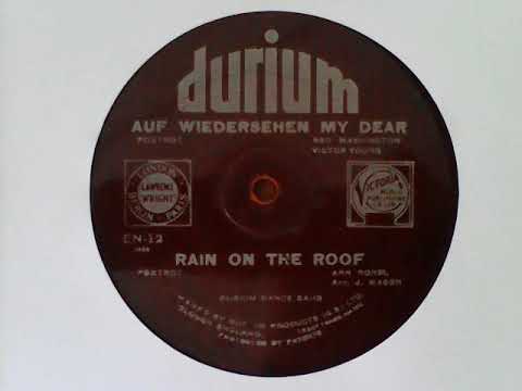 Auf Wiedersehen My Dear - Durium Dance Band