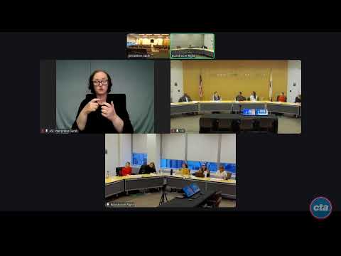 Chicago Transit Authority ADA Advisory Committee Meeting - January 12, 2026