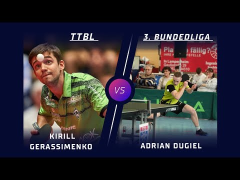 3. Bundesliga vs. TTBL: Trainingseinheit mit Kirill Gerassimenko (WR 37) + neuer Schläger?