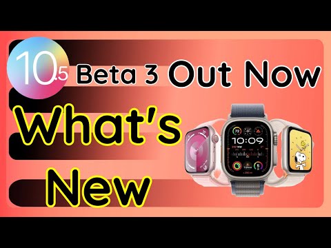watchOS 10.5 Beta 3 is OUT | Stability And Battery Improvements? |