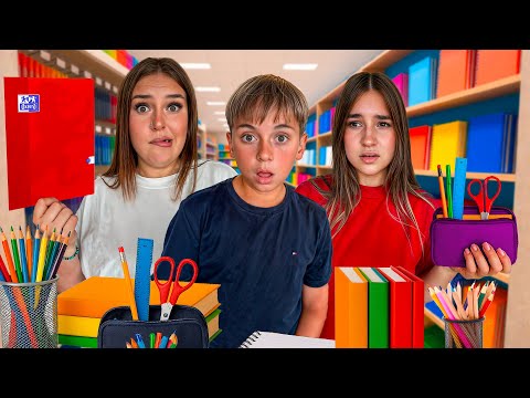 CHASSE AUX FOURNITURES SCOLAIRES AVEC DEUX ASSISTANTES | QUI CONNAÎT LE MIEUX DANIEL ?