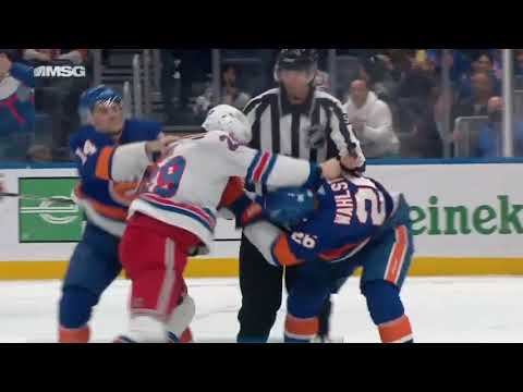 2 New York Islanders vs 1 New York Ranger Rough Stuff NYR 11/24/21