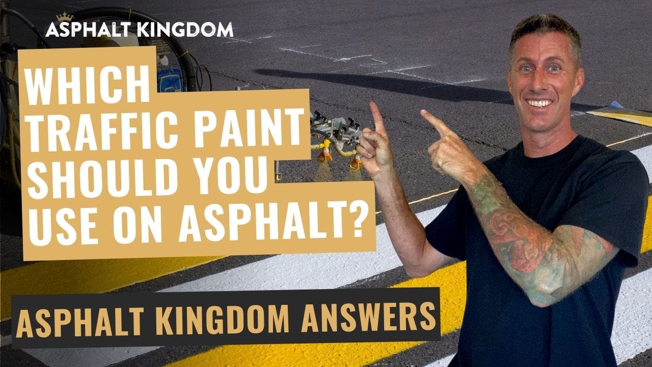 Which Traffic Paint Should You Use On Asphalt? | Asphalt Kingdom Answers