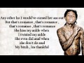 Lil Wayne - Romance (Lyrics) HD IANAHB