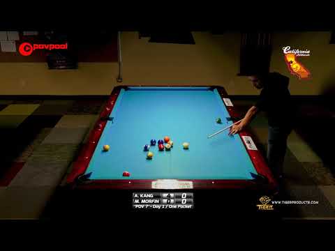 #8 - Miguel MORFIN vs Amar KANG / "POV7" $2,000 Added One-Pocket Event!