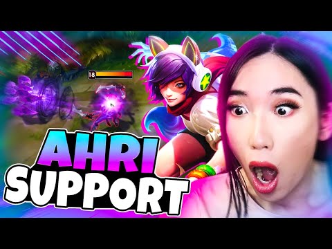 My Ahri Support Build DELETES Draven and Yuumi!
