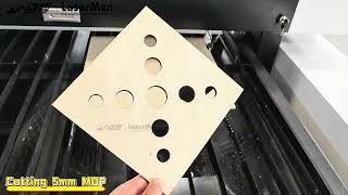[LaserMen] LM-1325 ball screw Large Size CO2 Laser Cutting Machine Cutting MDF Foam Composite