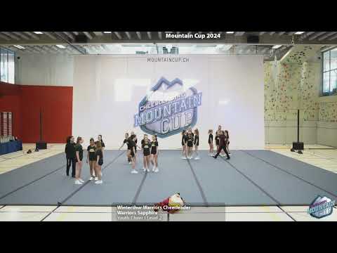 Mountain Cup 2024 - 54 - Winterthur Warriors Cheerleader - Warriors Sapphire - Youth Cheer - L2