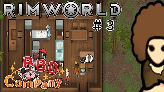 #3【ゆっくり実況】 RimWorld シーズン２ そのアフロはずっと見ていた