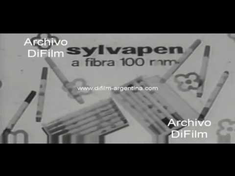Publicidad Fibras Sylvapen con Chunchuna Villafañe 1976